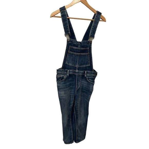 Blank NYC Overalls Bib Coveralls Medium Wash  Size 29 medium Wash Classic - Picture 1 of 11